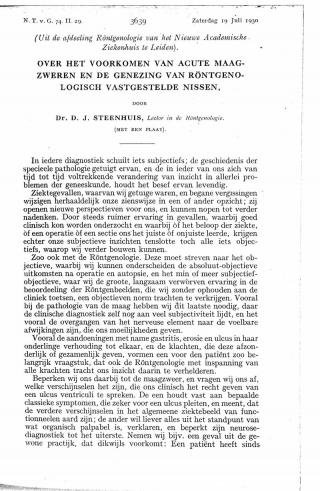 Eerste pagina van het artikel zoals het is gepubliceerd in het tijdschrift