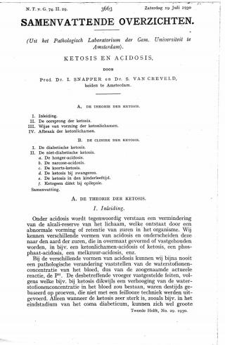 Eerste pagina van het artikel zoals het is gepubliceerd in het tijdschrift