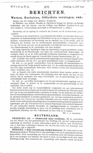 Eerste pagina van het artikel zoals het is gepubliceerd in het tijdschrift