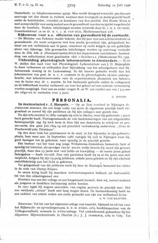 Eerste pagina van het artikel zoals het is gepubliceerd in het tijdschrift