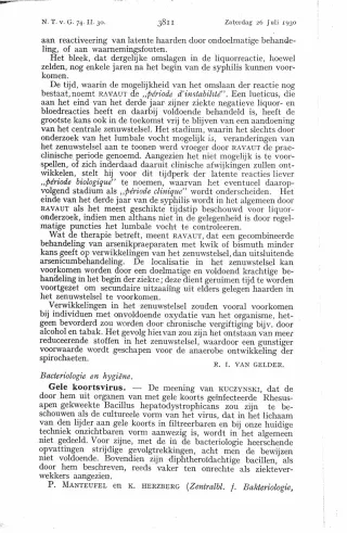 Eerste pagina van het artikel zoals het is gepubliceerd in het tijdschrift