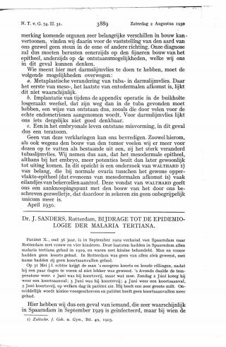 Eerste pagina van het artikel zoals het is gepubliceerd in het tijdschrift