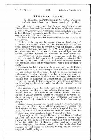 Eerste pagina van het artikel zoals het is gepubliceerd in het tijdschrift