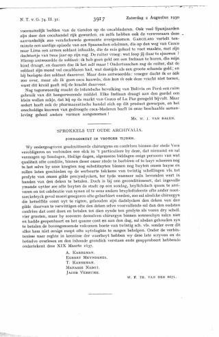 Eerste pagina van het artikel zoals het is gepubliceerd in het tijdschrift