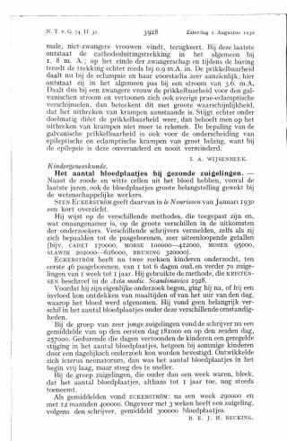 Eerste pagina van het artikel zoals het is gepubliceerd in het tijdschrift