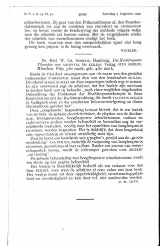 Eerste pagina van het artikel zoals het is gepubliceerd in het tijdschrift