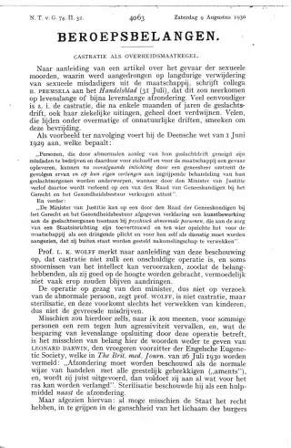 Eerste pagina van het artikel zoals het is gepubliceerd in het tijdschrift
