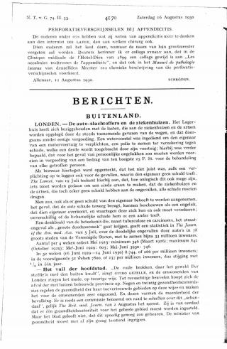 Eerste pagina van het artikel zoals het is gepubliceerd in het tijdschrift