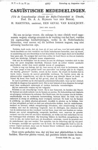 Eerste pagina van het artikel zoals het is gepubliceerd in het tijdschrift