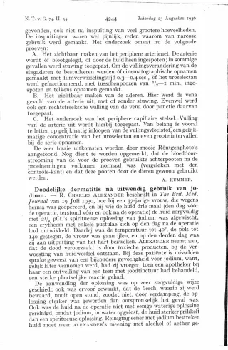 Eerste pagina van het artikel zoals het is gepubliceerd in het tijdschrift