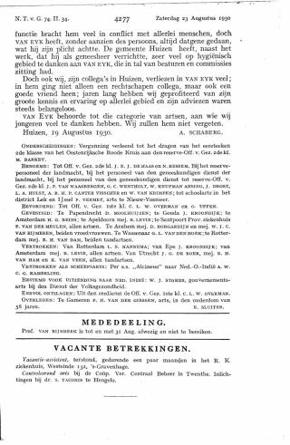 Eerste pagina van het artikel zoals het is gepubliceerd in het tijdschrift