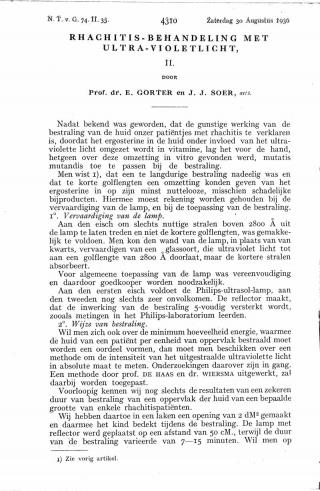 Eerste pagina van het artikel zoals het is gepubliceerd in het tijdschrift