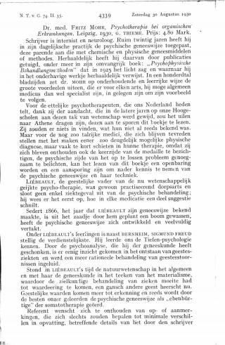 Eerste pagina van het artikel zoals het is gepubliceerd in het tijdschrift