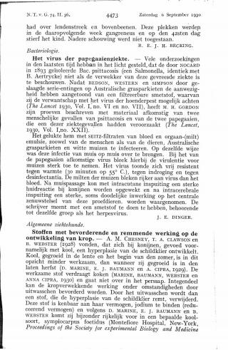 Eerste pagina van het artikel zoals het is gepubliceerd in het tijdschrift