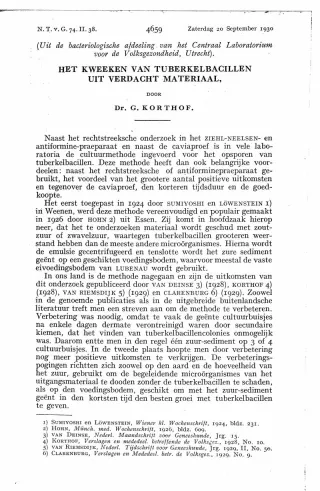 Eerste pagina van het artikel zoals het is gepubliceerd in het tijdschrift