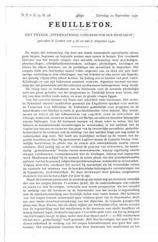 Eerste pagina van het artikel zoals het is gepubliceerd in het tijdschrift