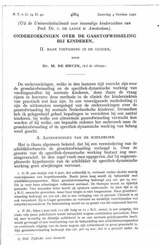 Eerste pagina van het artikel zoals het is gepubliceerd in het tijdschrift