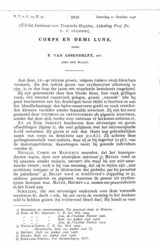 Eerste pagina van het artikel zoals het is gepubliceerd in het tijdschrift