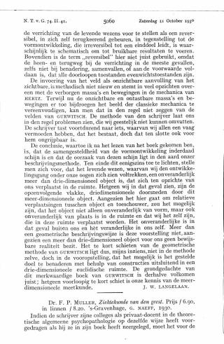 Eerste pagina van het artikel zoals het is gepubliceerd in het tijdschrift