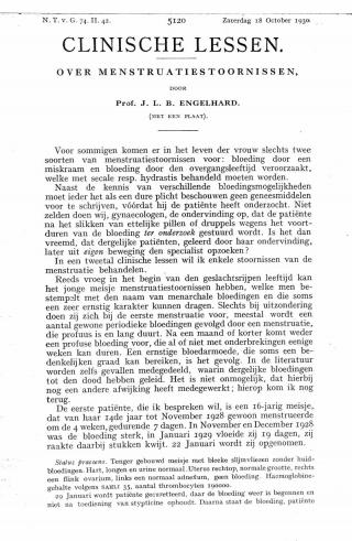 Eerste pagina van het artikel zoals het is gepubliceerd in het tijdschrift