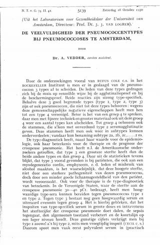 Eerste pagina van het artikel zoals het is gepubliceerd in het tijdschrift