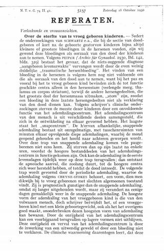 Eerste pagina van het artikel zoals het is gepubliceerd in het tijdschrift