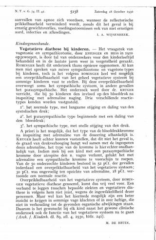 Eerste pagina van het artikel zoals het is gepubliceerd in het tijdschrift