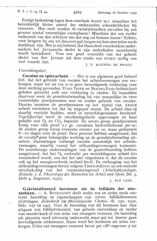 Eerste pagina van het artikel zoals het is gepubliceerd in het tijdschrift