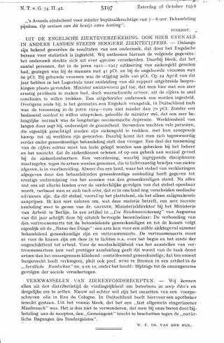 Eerste pagina van het artikel zoals het is gepubliceerd in het tijdschrift