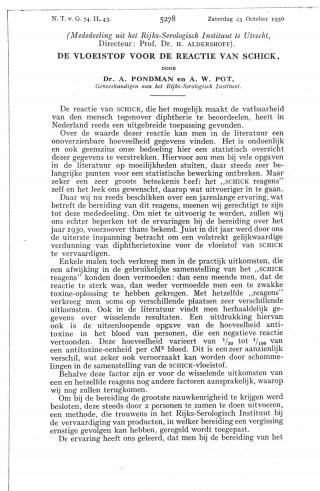 Eerste pagina van het artikel zoals het is gepubliceerd in het tijdschrift