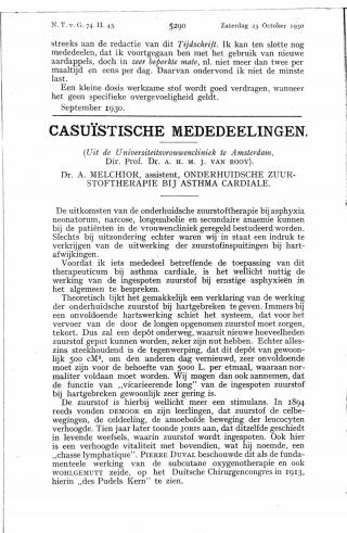 Eerste pagina van het artikel zoals het is gepubliceerd in het tijdschrift