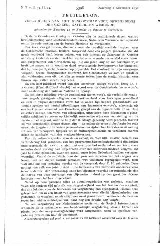 Eerste pagina van het artikel zoals het is gepubliceerd in het tijdschrift