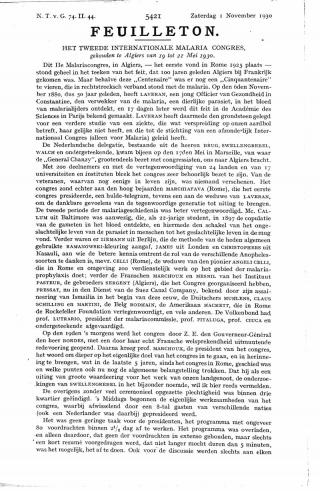 Eerste pagina van het artikel zoals het is gepubliceerd in het tijdschrift