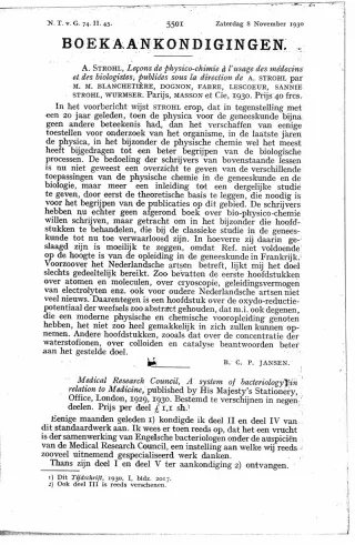 Eerste pagina van het artikel zoals het is gepubliceerd in het tijdschrift