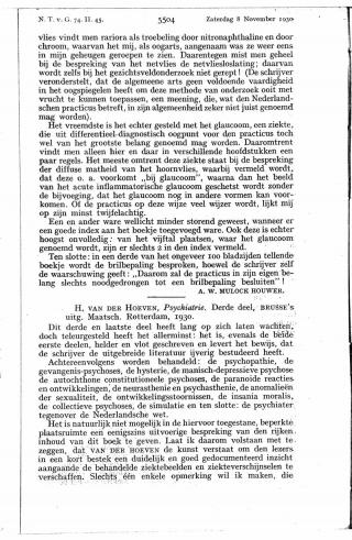 Eerste pagina van het artikel zoals het is gepubliceerd in het tijdschrift