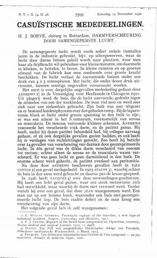 Eerste pagina van het artikel zoals het is gepubliceerd in het tijdschrift