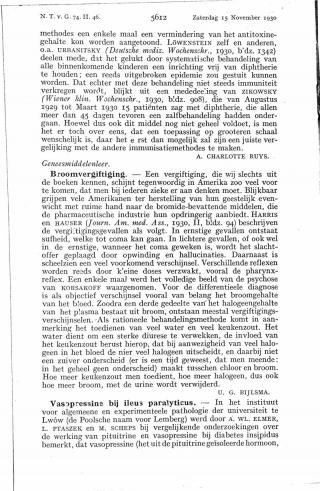 Eerste pagina van het artikel zoals het is gepubliceerd in het tijdschrift