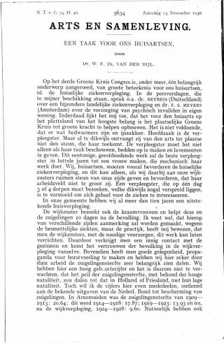 Eerste pagina van het artikel zoals het is gepubliceerd in het tijdschrift