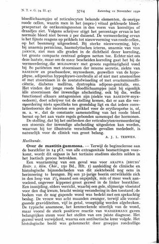 Eerste pagina van het artikel zoals het is gepubliceerd in het tijdschrift