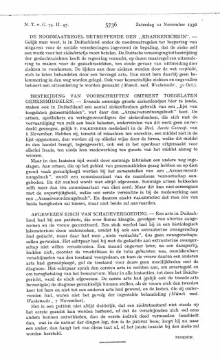 Eerste pagina van het artikel zoals het is gepubliceerd in het tijdschrift