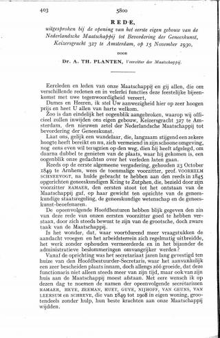 Eerste pagina van het artikel zoals het is gepubliceerd in het tijdschrift