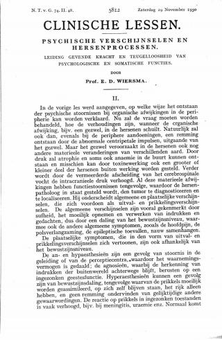 Eerste pagina van het artikel zoals het is gepubliceerd in het tijdschrift