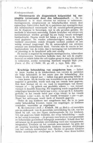 Eerste pagina van het artikel zoals het is gepubliceerd in het tijdschrift