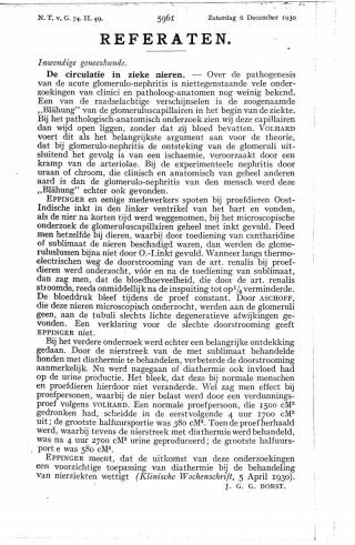 Eerste pagina van het artikel zoals het is gepubliceerd in het tijdschrift