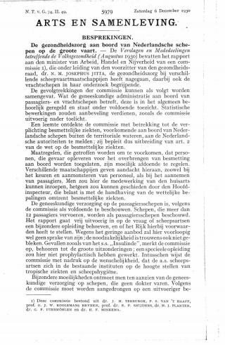 Eerste pagina van het artikel zoals het is gepubliceerd in het tijdschrift