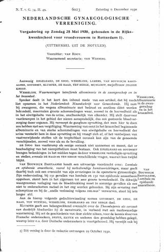 Eerste pagina van het artikel zoals het is gepubliceerd in het tijdschrift