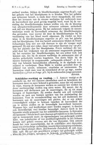 Eerste pagina van het artikel zoals het is gepubliceerd in het tijdschrift