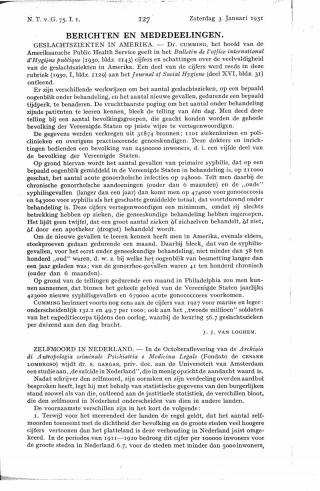 Eerste pagina van het artikel zoals het is gepubliceerd in het tijdschrift