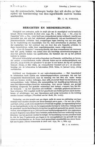 Eerste pagina van het artikel zoals het is gepubliceerd in het tijdschrift