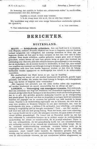 Eerste pagina van het artikel zoals het is gepubliceerd in het tijdschrift